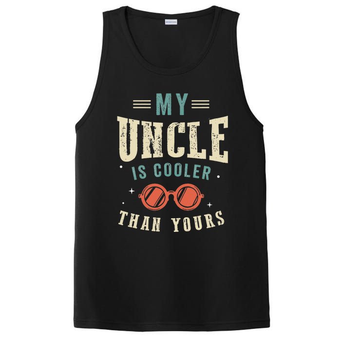 My Uncle Is Cooler Than Yours Funny Cool Uncle Vintage PosiCharge Competitor Tank