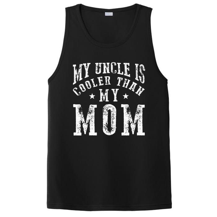 My Uncle is cooler than my Mom funny nephew niece sayings PosiCharge Competitor Tank