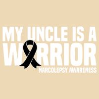 My Uncle Is A Warrior Sleep Disorder Narcolepsy Awareness Gift Drawstring Bag