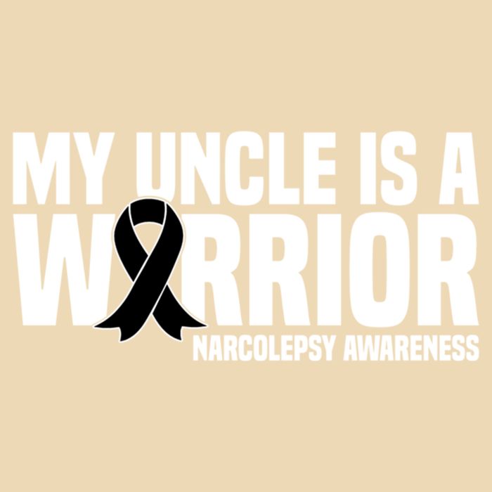 My Uncle Is A Warrior Sleep Disorder Narcolepsy Awareness Gift Drawstring Bag