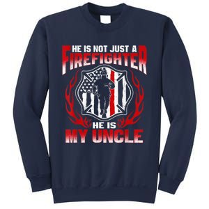 My Uncle Is A Firefighter Hero Proud Fire Niece Nephew Gifts Sweatshirt