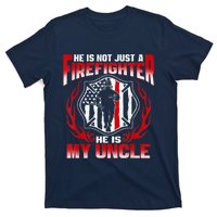 My Uncle Is A Firefighter Hero Proud Fire Niece Nephew Gifts T-Shirt