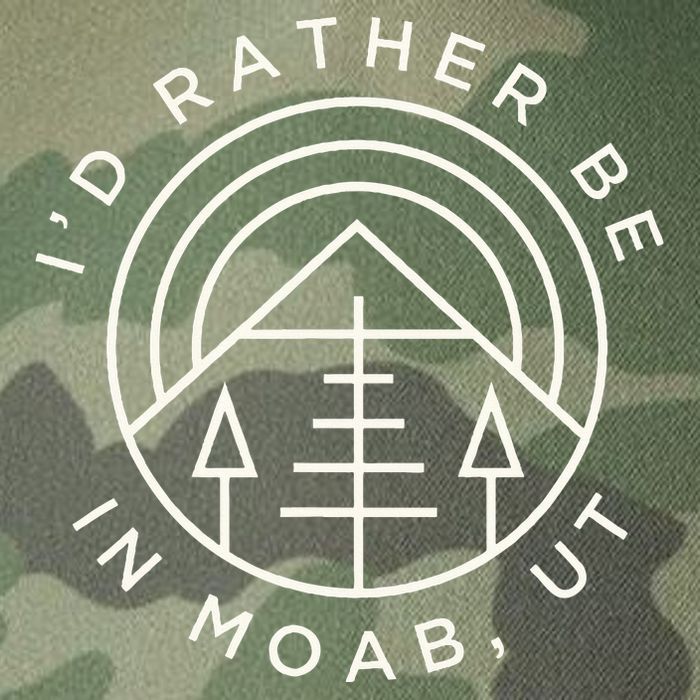 Moab Utah ID Rather Be In Moab Ut Legacy Tie Dye Trucker Hat