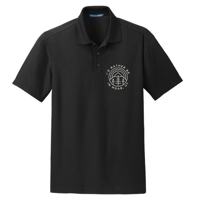 Moab Utah ID Rather Be In Moab Ut Dry Zone Grid Polo