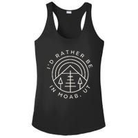 Moab Utah ID Rather Be In Moab Ut Ladies PosiCharge Competitor Racerback Tank