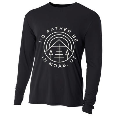 Moab Utah ID Rather Be In Moab Ut Cooling Performance Long Sleeve Crew