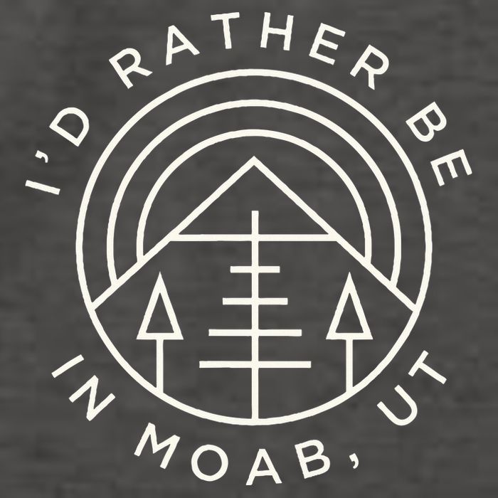 Moab Utah ID Rather Be In Moab Ut Vector Backpack