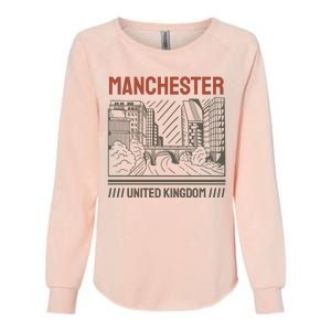 Manchester United Kingdom Womens California Wash Sweatshirt