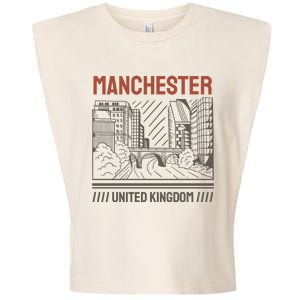 Manchester United Kingdom Garment-Dyed Women's Muscle Tee