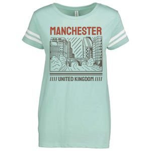 Manchester United Kingdom Enza Ladies Jersey Football T-Shirt