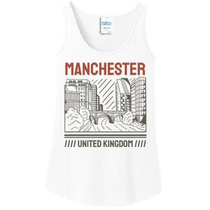 Manchester United Kingdom Ladies Essential Tank