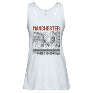 Manchester United Kingdom Ladies Essential Flowy Tank