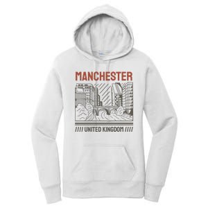 Manchester United Kingdom Women's Pullover Hoodie