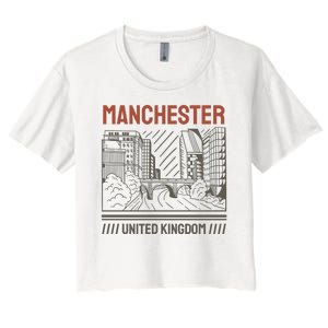 Manchester United Kingdom Women's Crop Top Tee