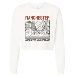 Manchester United Kingdom Cropped Pullover Crew