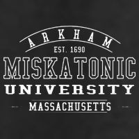 Miskatonic University logo  Cool Comfort Performance Bucket Hat