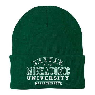 Miskatonic University Logo Knit Cap Winter Beanie