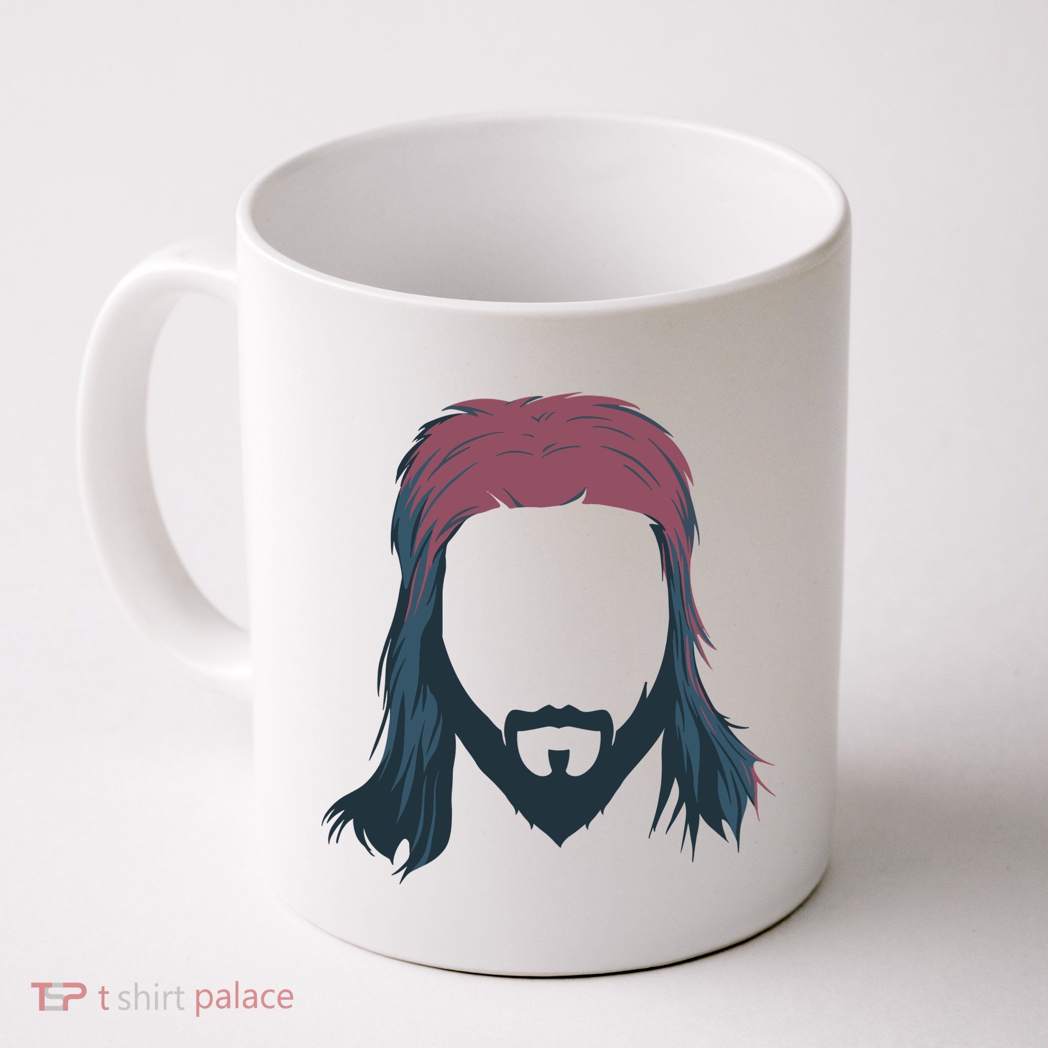 Mullet Haircut Coffee Mug