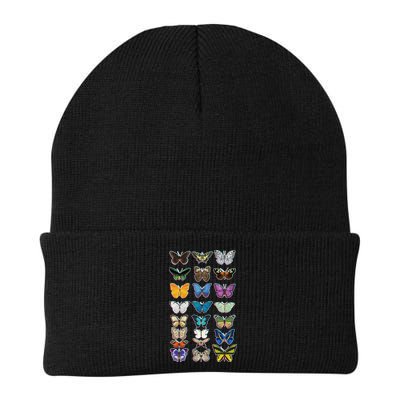 Multi Butterflies Botanical Species Beanie