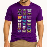 Multi Butterflies Botanical Species Performance Shirt