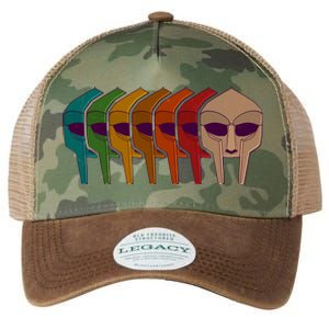 Multi Color MF DOOM Masks Legacy Tie Dye Trucker Hat