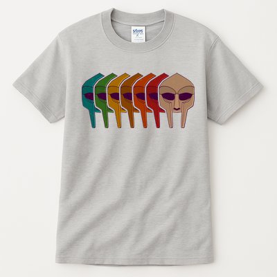 Multi Color MF DOOM Masks Tall T-Shirt