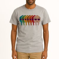 Multi Color MF DOOM Masks Tall T-Shirt