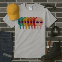 Multi Color MF DOOM Masks Tall T-Shirt
