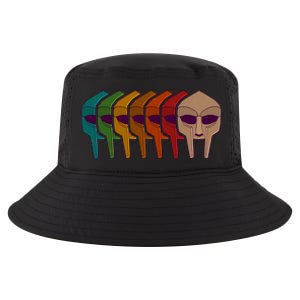 Multi Color MF DOOM Masks Cool Comfort Performance Bucket Hat