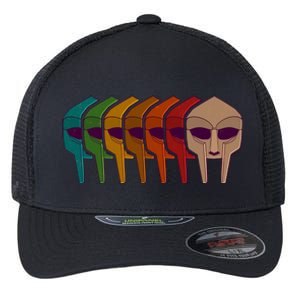 Multi Color MF DOOM Masks Flexfit Unipanel Trucker Cap