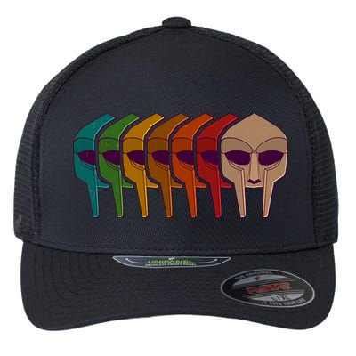 Multi Color MF DOOM Masks Flexfit Unipanel Trucker Cap