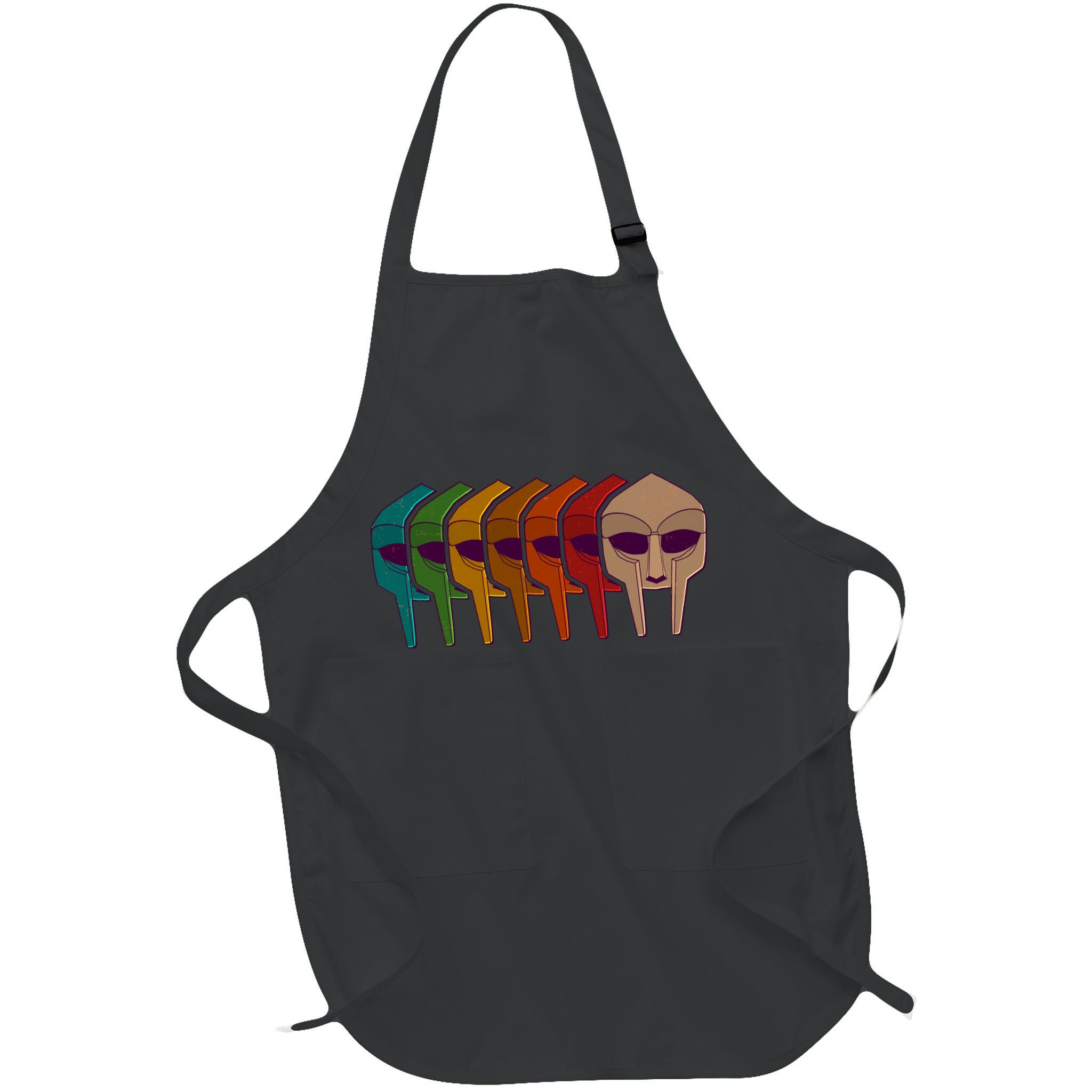 Multi Color MF DOOM Masks Apron