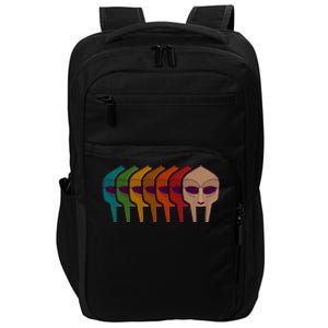 Multi Color MF DOOM Masks Impact Tech Backpack