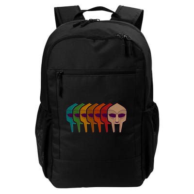 Multi Color MF DOOM Masks Daily Commute Backpack