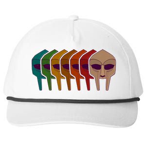 Multi Color MF DOOM Masks Snapback Five-Panel Rope Hat