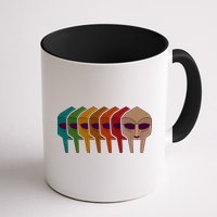 Multi Color MF DOOM Masks Mug