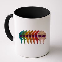 Multi Color MF DOOM Masks Mug
