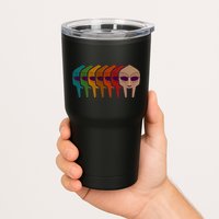Multi Color MF DOOM Masks Tumbler