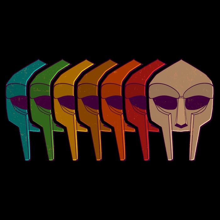 Multi Color MF DOOM Masks Mousepad