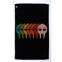 Multi Color MF DOOM Masks Golf Towel