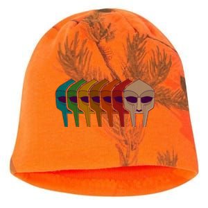 Multi Color MF DOOM Masks Kati - Camo Knit Beanie