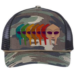 Multi Color MF DOOM Masks Retro Rope Trucker Hat Cap