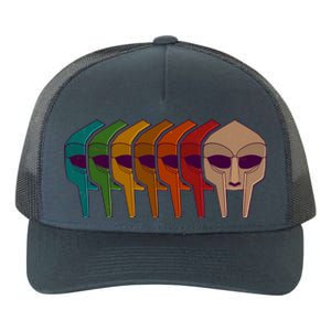 Multi Color MF DOOM Masks Yupoong Adult 5-Panel Trucker Hat