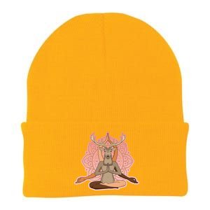 Multi-Ethnic Unity Yoga Deer Knit Cap Winter Beanie