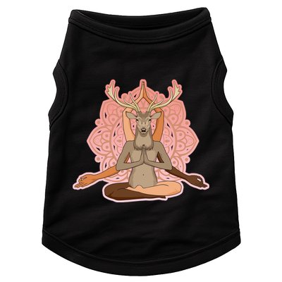 Multi-Ethnic Unity Yoga Deer Doggie Tank