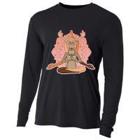 Multi-Ethnic Unity Yoga Deer Cooling Performance Long Sleeve Crew