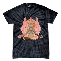 Multi-Ethnic Unity Yoga Deer Tie-Dye T-Shirt