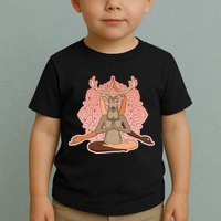 Multi-Ethnic Unity Yoga Deer Toddler T-Shirt