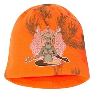 Multi-Ethnic Unity Yoga Deer Kati - Camo Knit Beanie