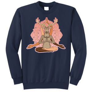 Multi-Ethnic Unity Yoga Deer Sweatshirt